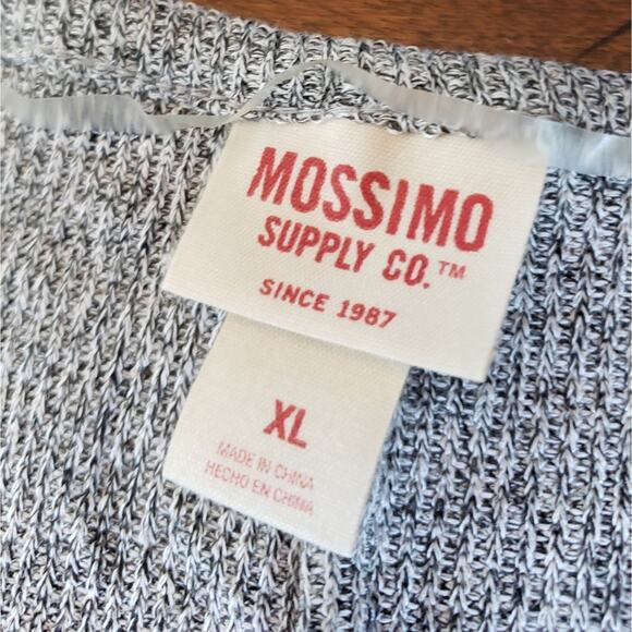 Massimo XL grey‎ long sleeve scoop collar - Picture 4 of 6
